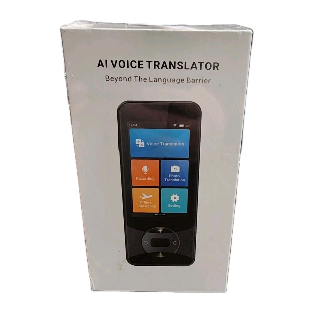 Language Translator 144 Languages AI Voice Translator W10  3.0 inch Touch Screen